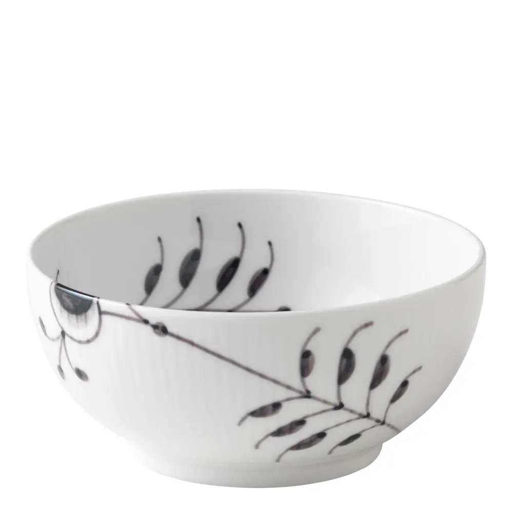 Black Fluted Mega Kulho 73 cl