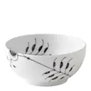 Black Fluted Mega Skål 73 cl