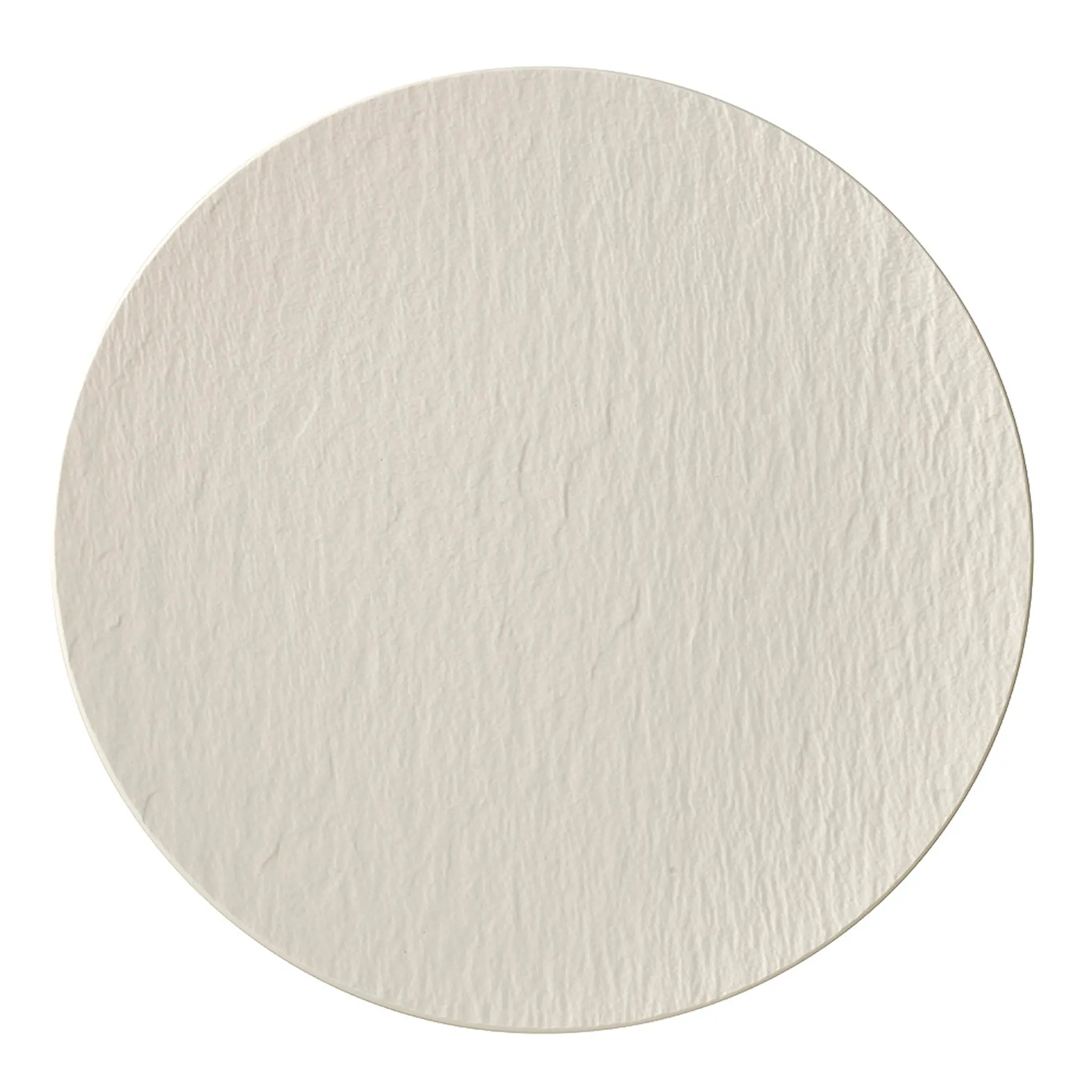 Villeroy & Boch Manufacture Rock Tallrik flat utan bräm 25 cm Vit