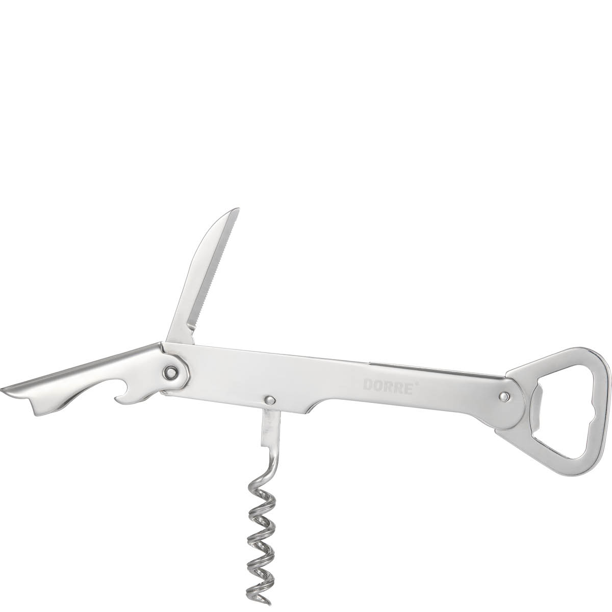 Dorre Varda Vin- og flaskeåpner 14,5 cm rustfritt stål