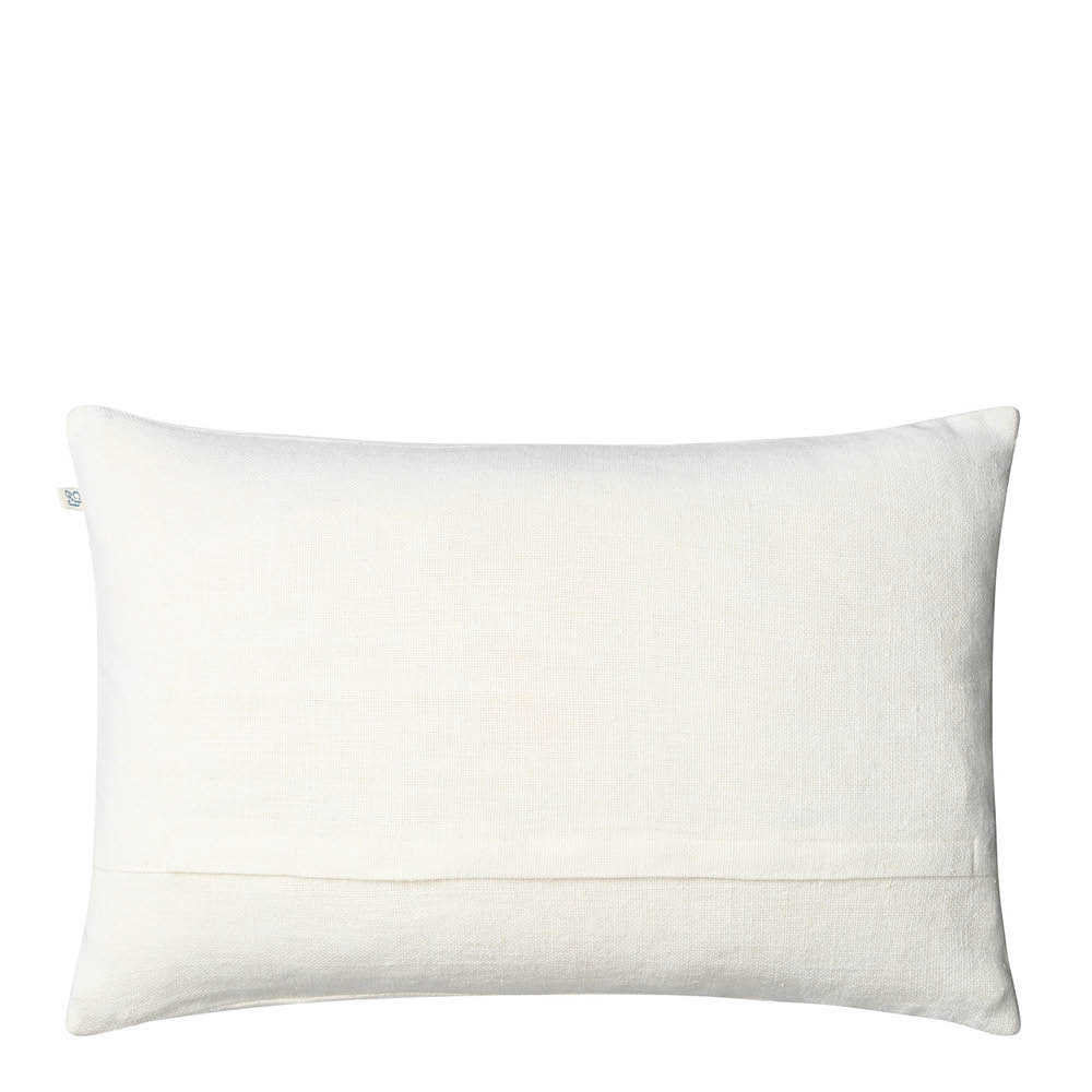 Chhatwal & Jonsson Laya kuddfodral linne 40x60 cm Off White/Terracotta/Heaven Blue