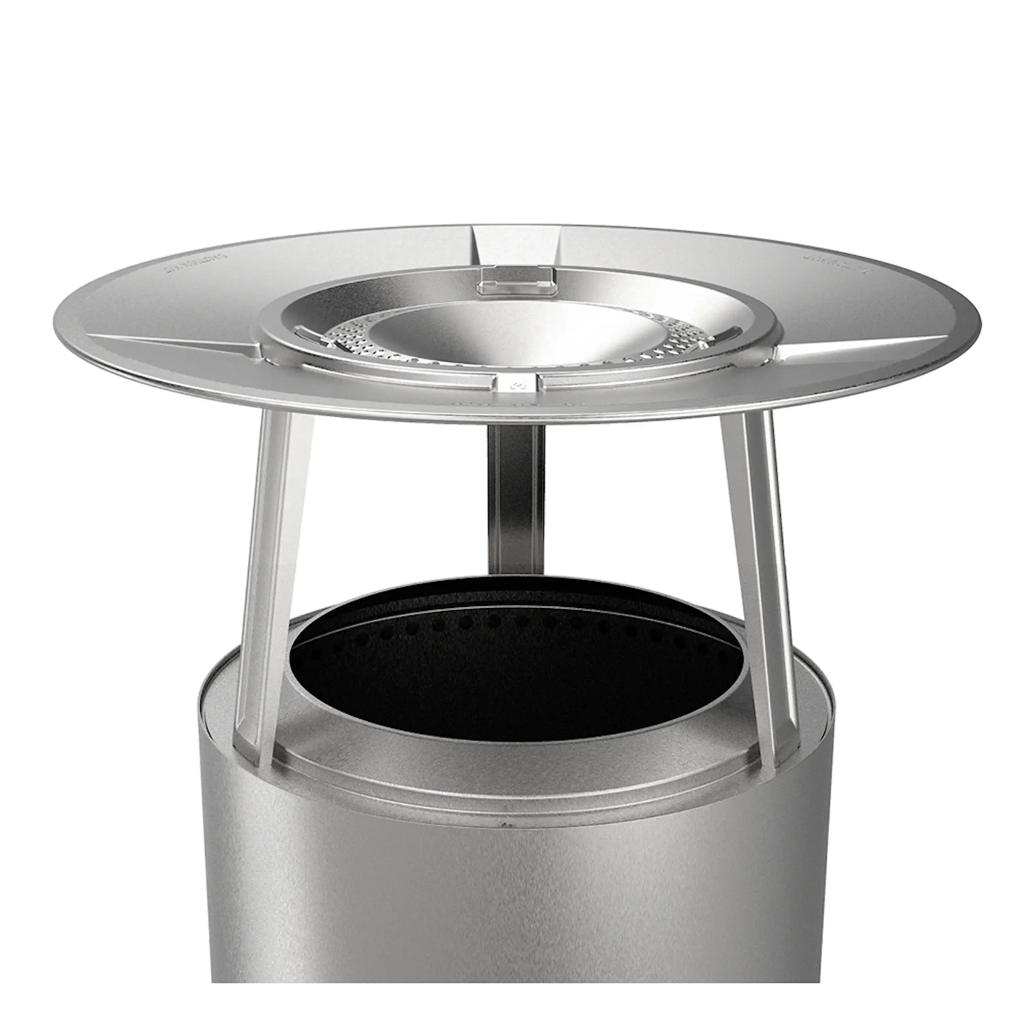 Solo Stove Ranger värmespridare silver