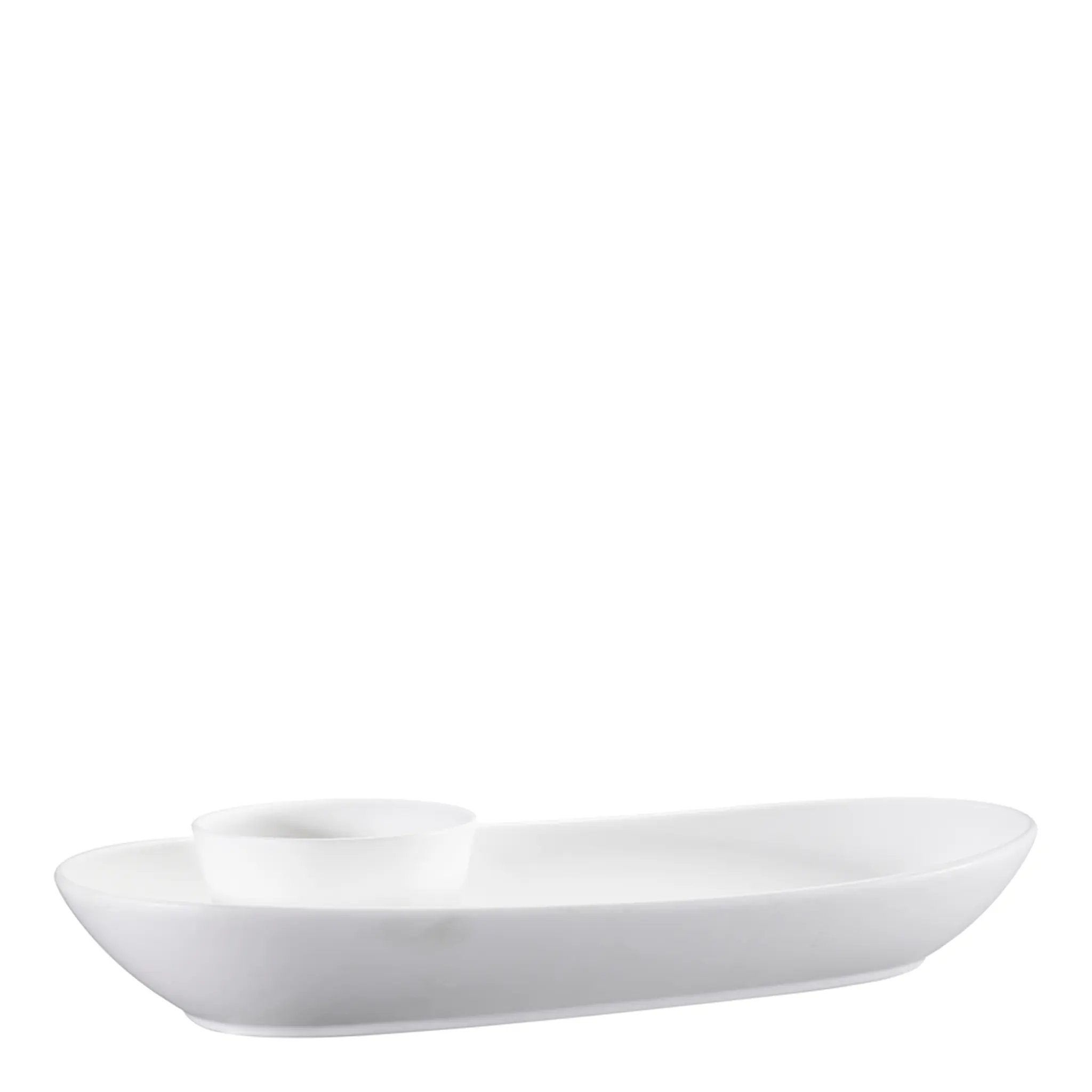 Modern House Nor Tapasfat 44,5 cm med dipskål Matt vit
