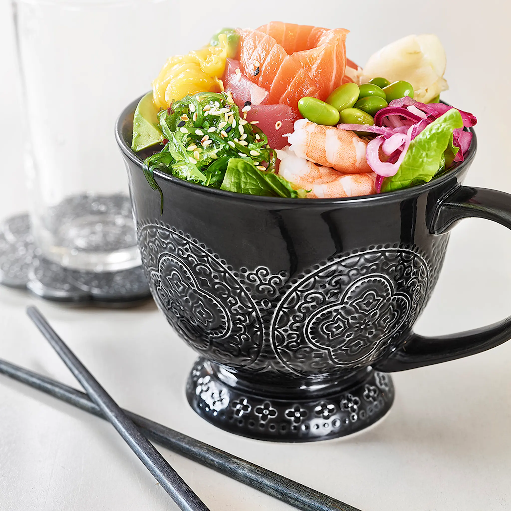 Cult Design Orient jumbokopp 50 cl asfalt hover