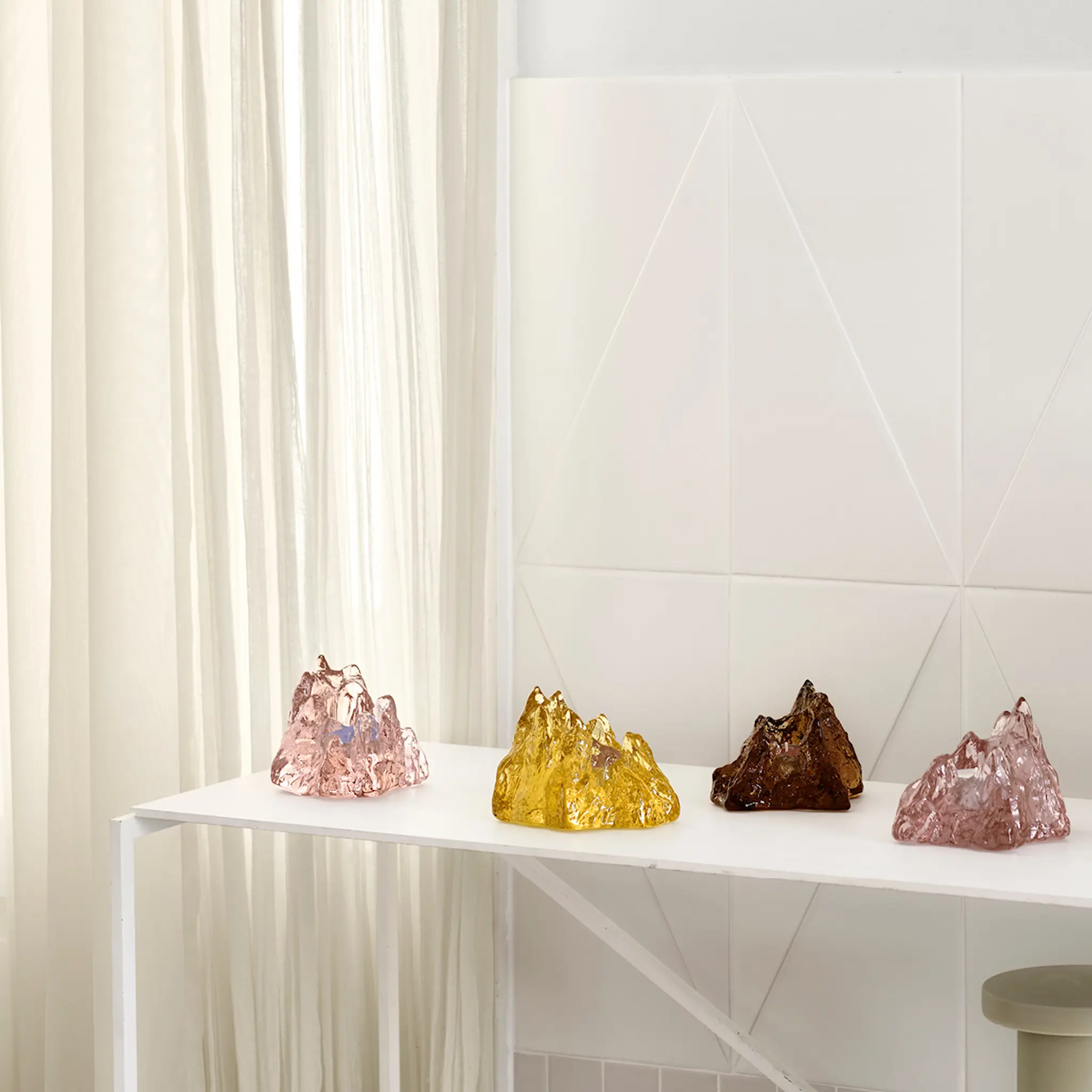 Kosta Boda The Rock Kynttilälyhty 9,1 cm Pronssi