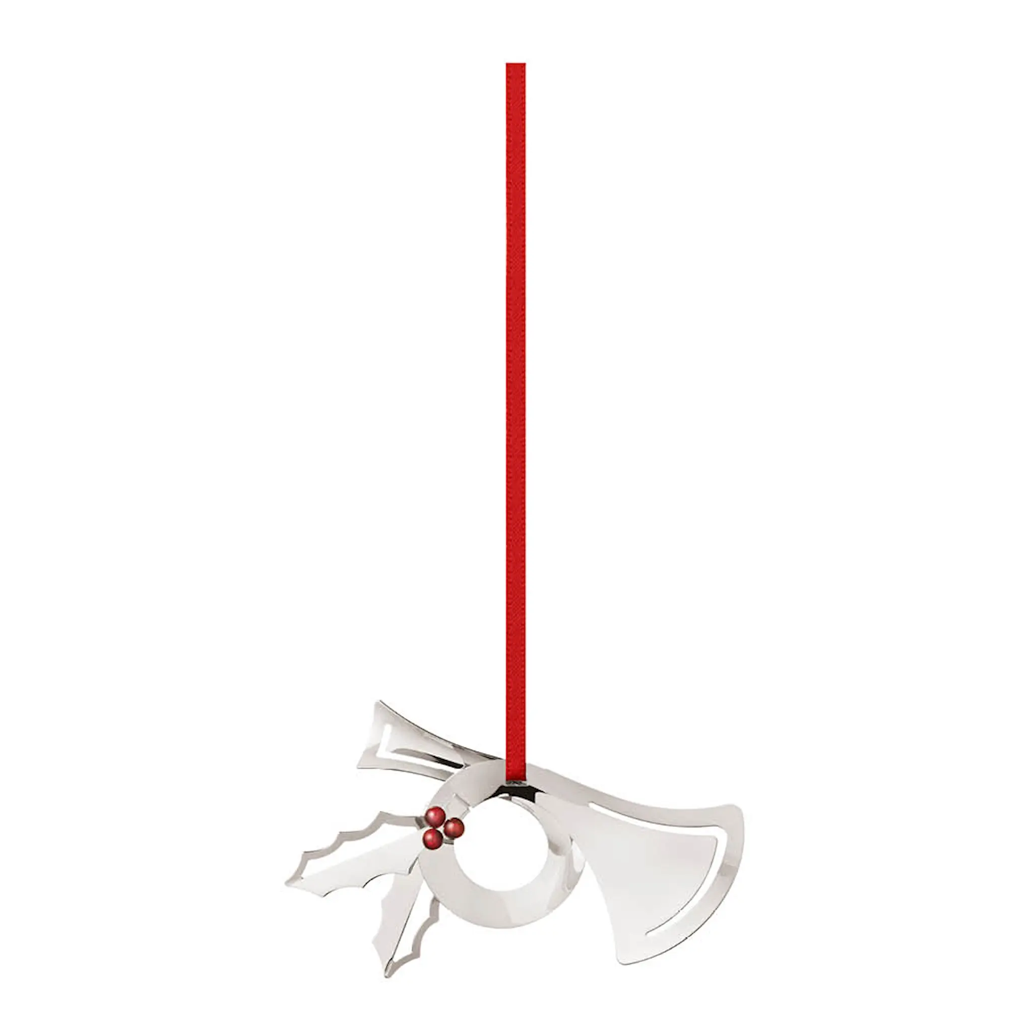 Georg Jensen 2026 Joulukoriste torvi 4,8 cm Hopea