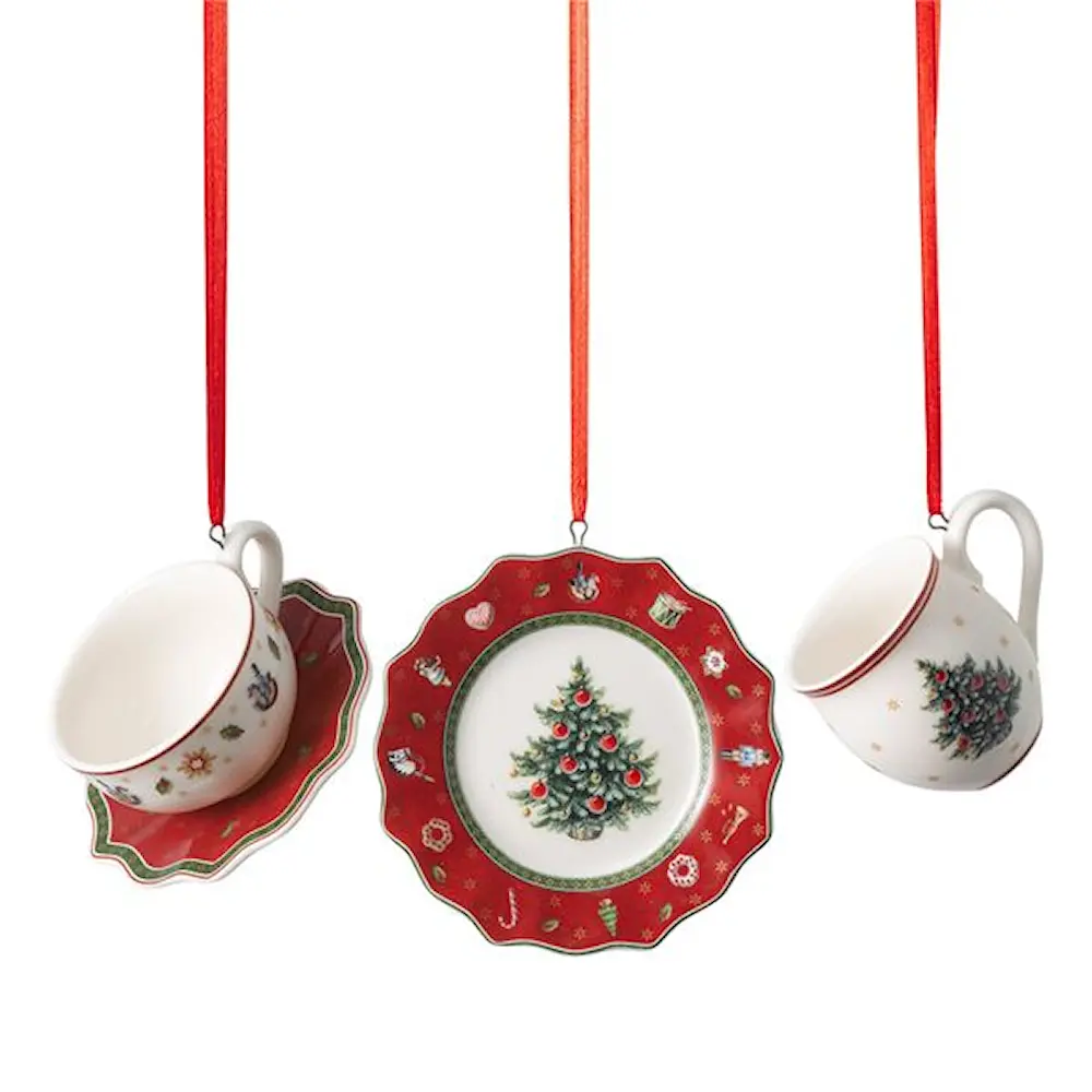 Toy's Delight julgranskulor 3-pack