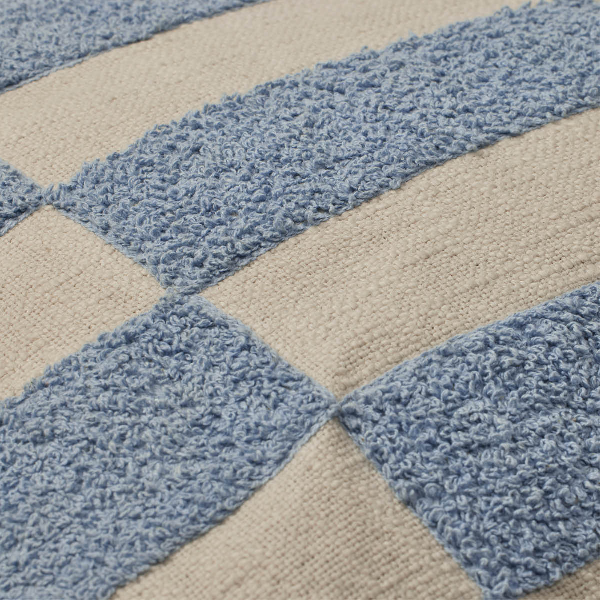 Broste Copenhagen Jane Tyynynpäällinen 40x60 cm Dusty Blue/Oatmeal