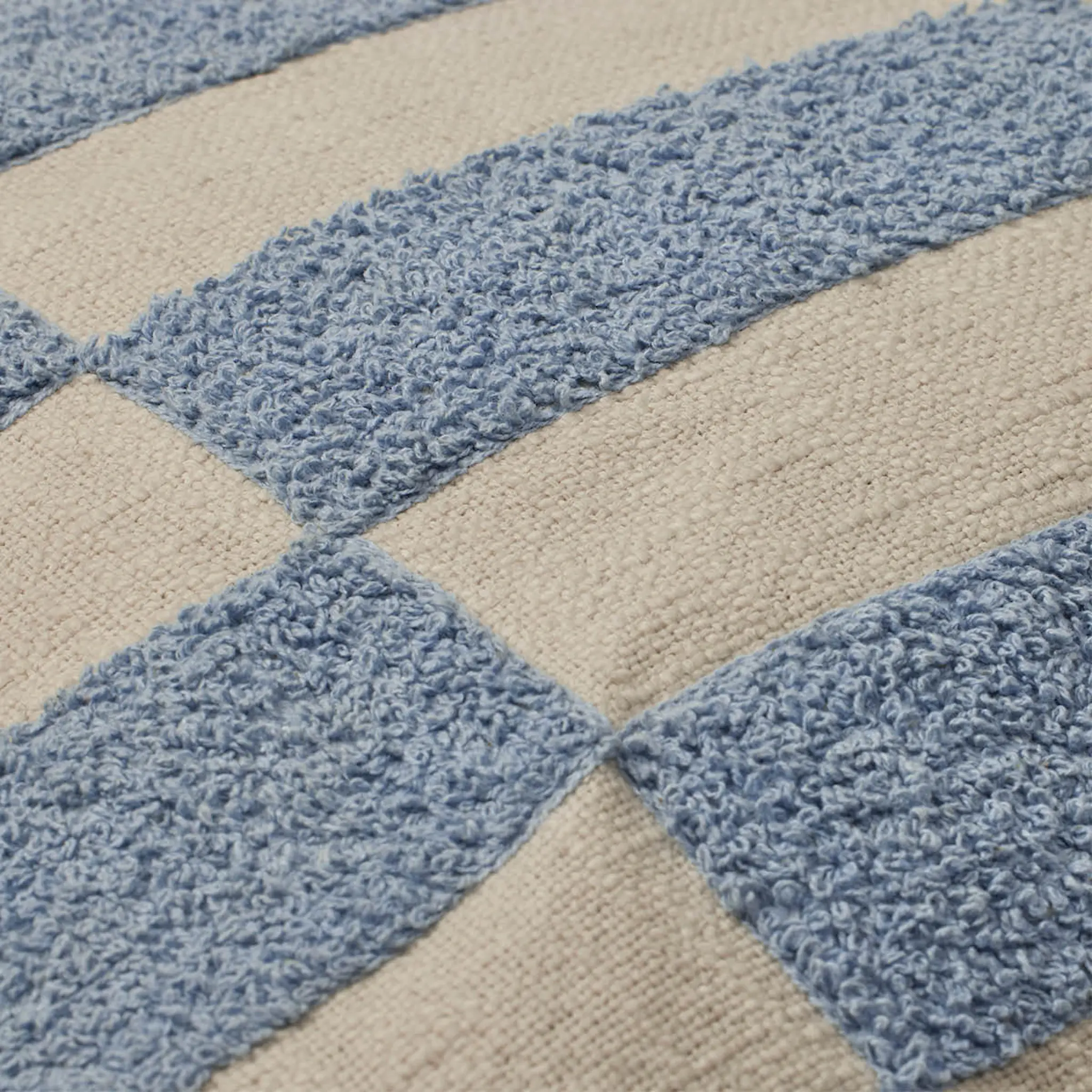 Broste Copenhagen Jane Tyynynpäällinen 40x60 cm Dusty Blue/Oatmeal