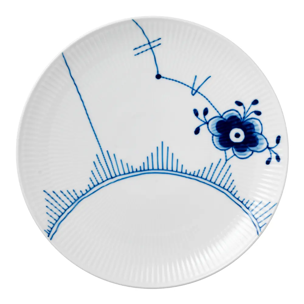 Blue Fluted Mega Lautanen 27 cm