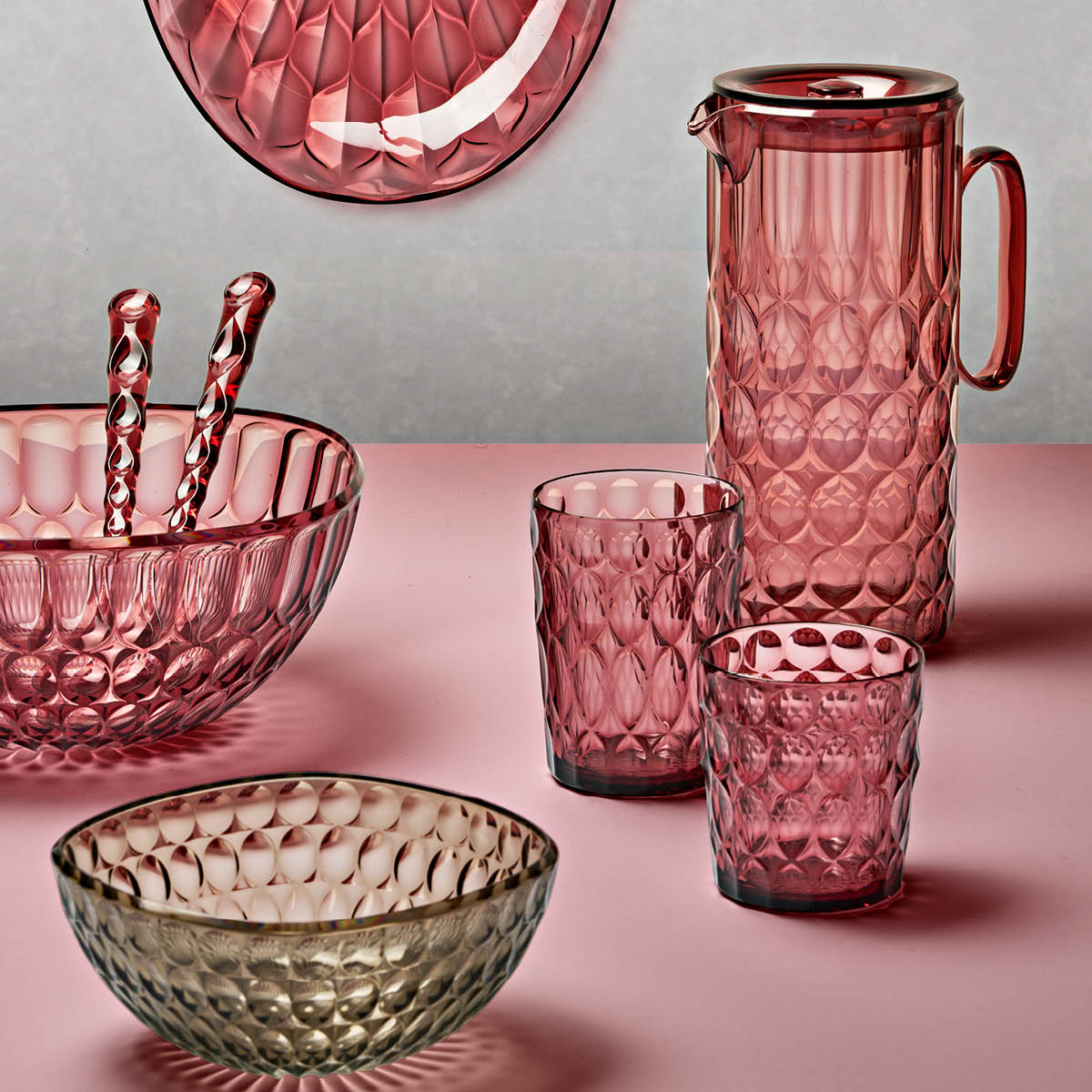 Guzzini Vanity tumbler låg 36 cl bioplast 6-pack multi