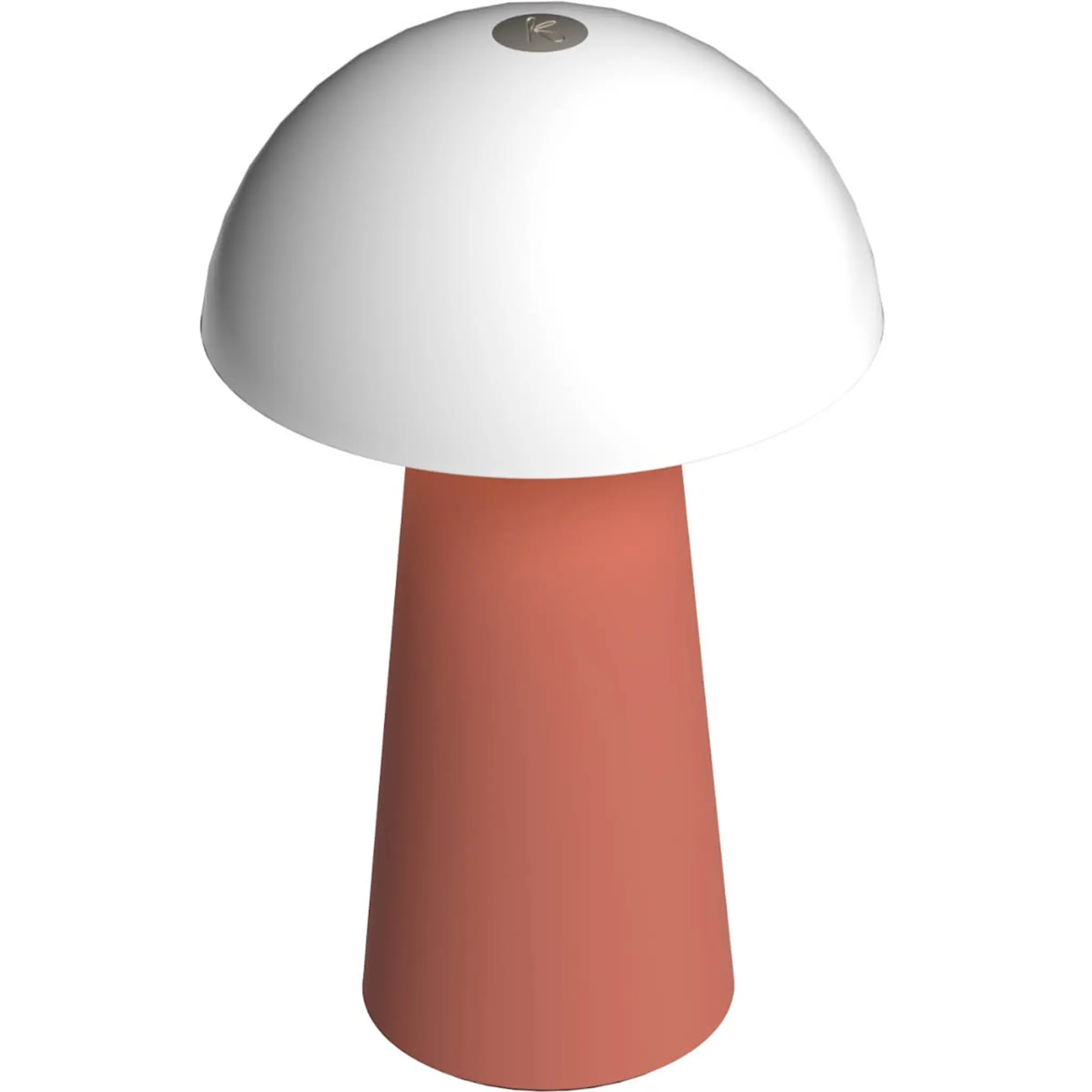 Kreafunk Bello portabel bordslampa LED 19,6 cm terrakotta