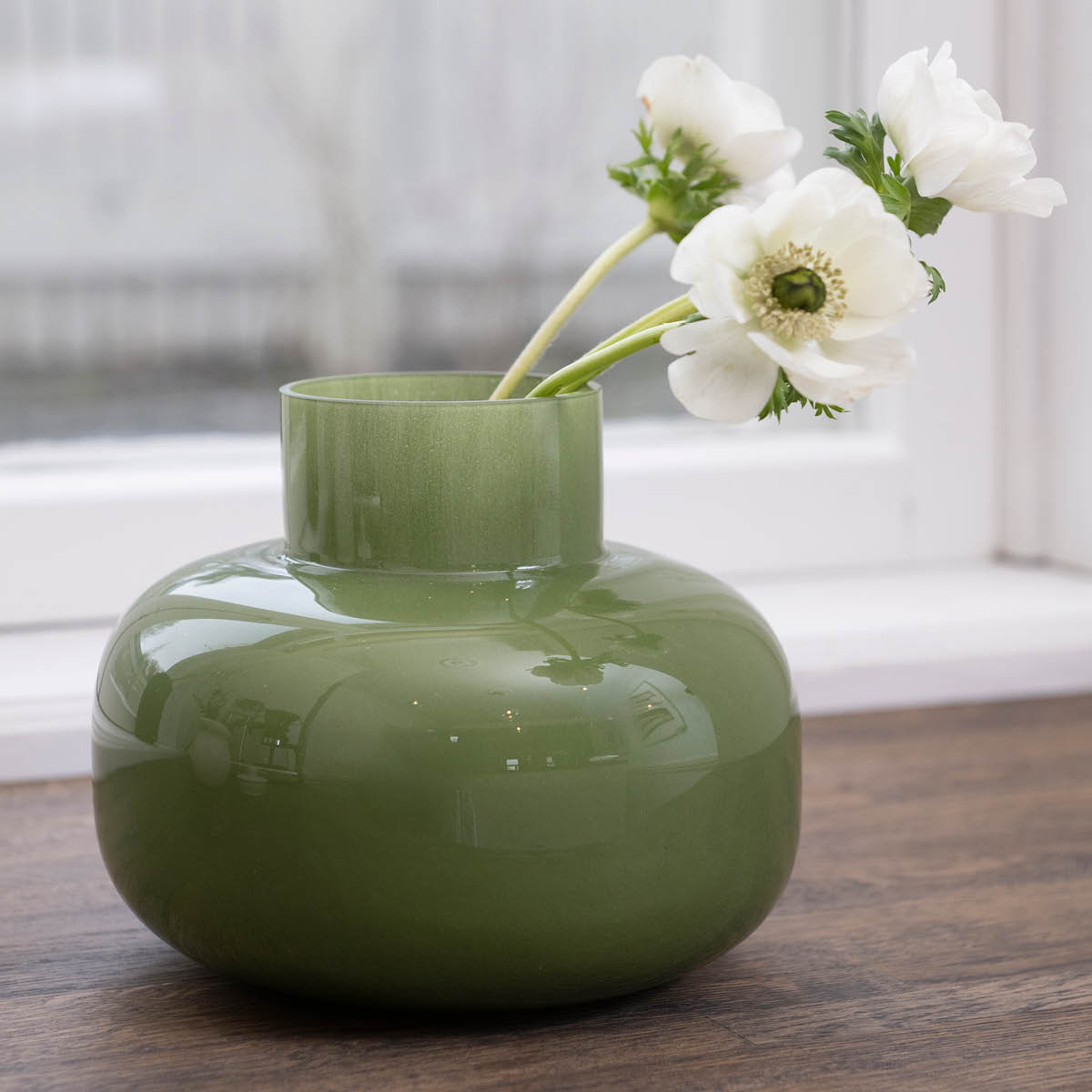 Fanni K Ilma vas 16 cm grön