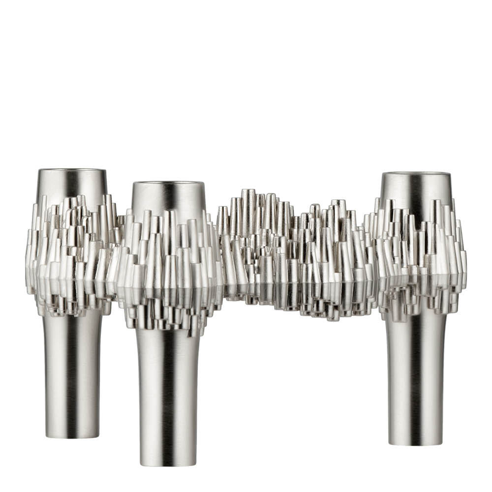 Stoff Nagel STOFF Nagel Quist ljusstake 5,9 cm borstad krom