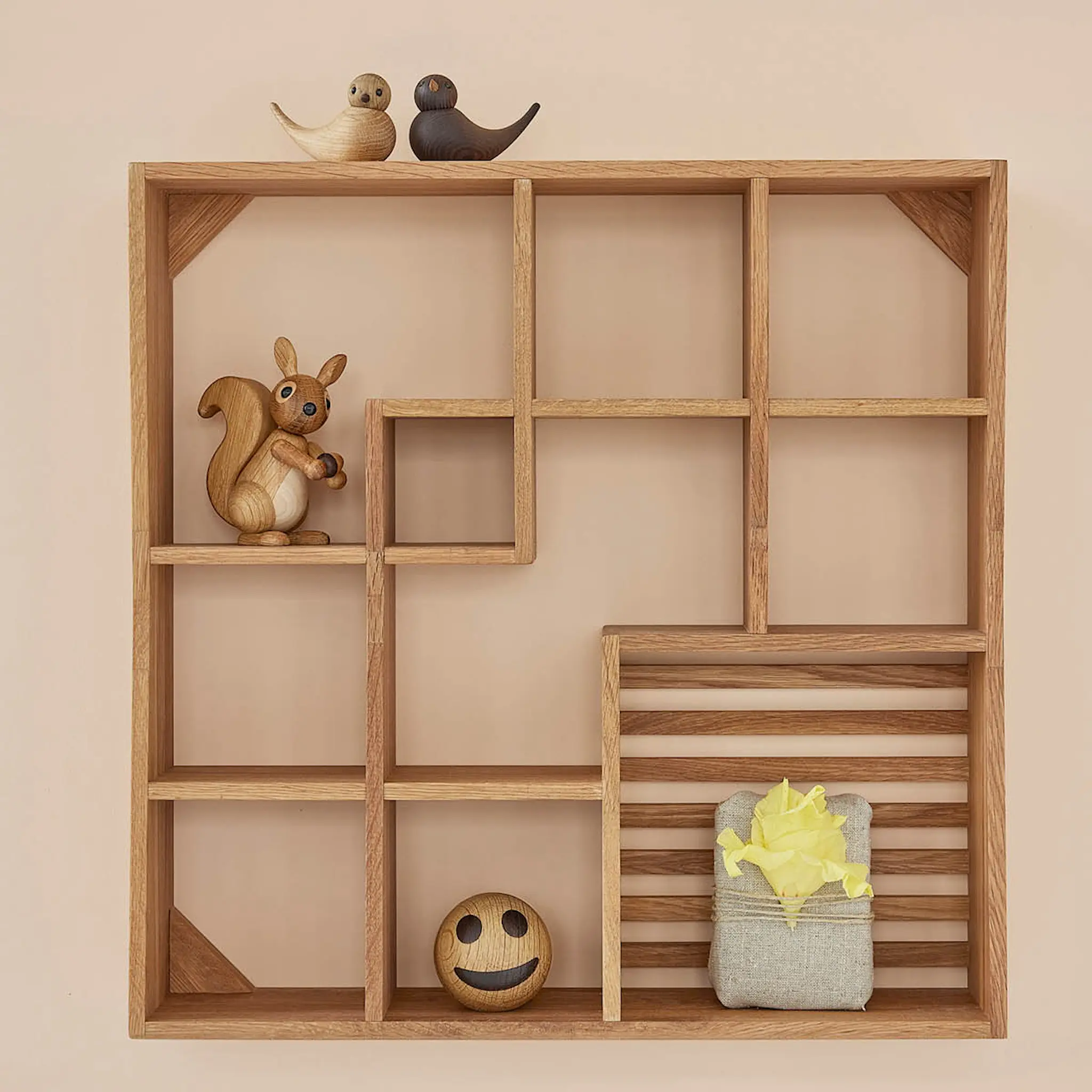 Spring Copenhagen Sweeties Puufiguuri Pääskyt 5,4 cm 2 kpl Tammi