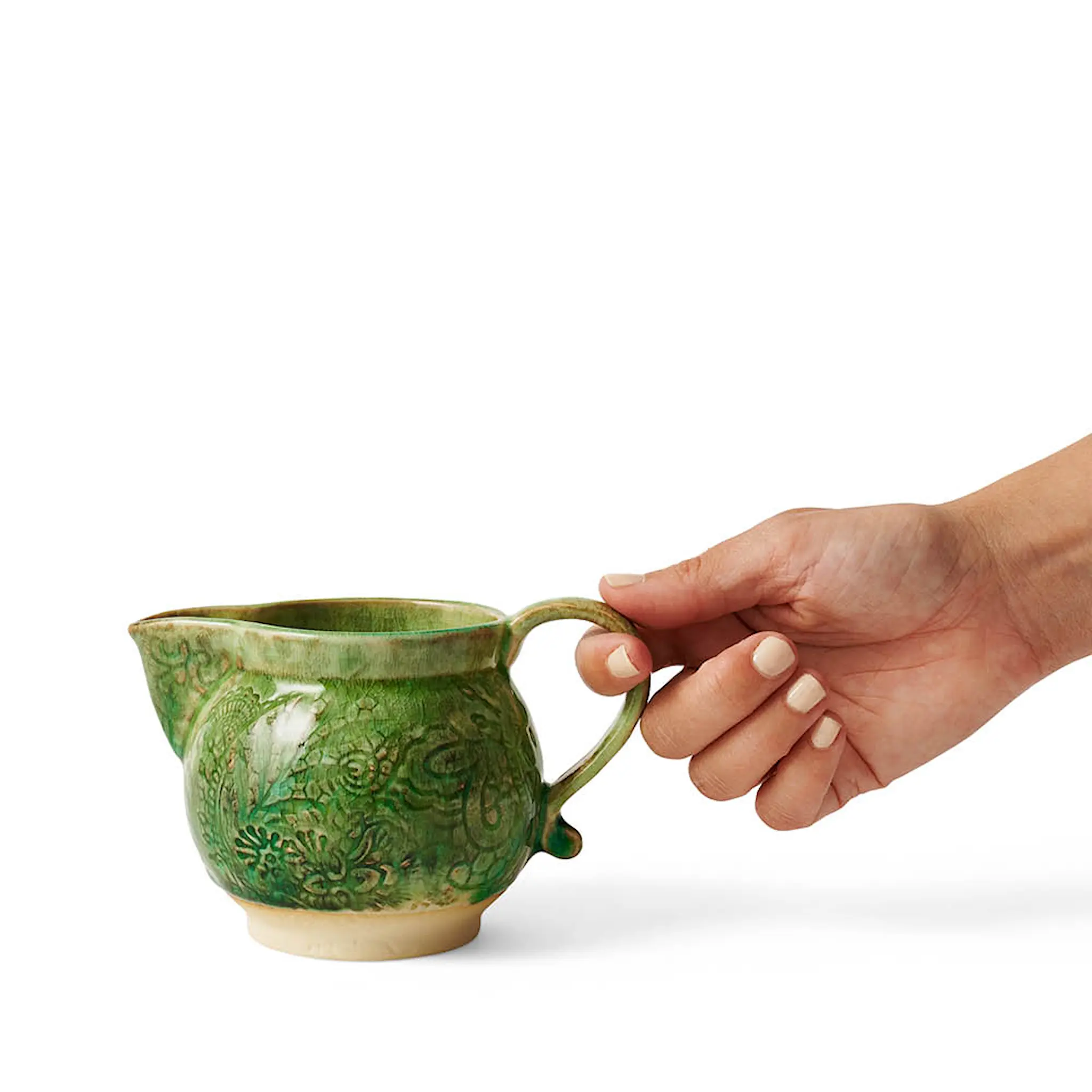 Sthål Arabesque gräddkanna 30 cl seaweed