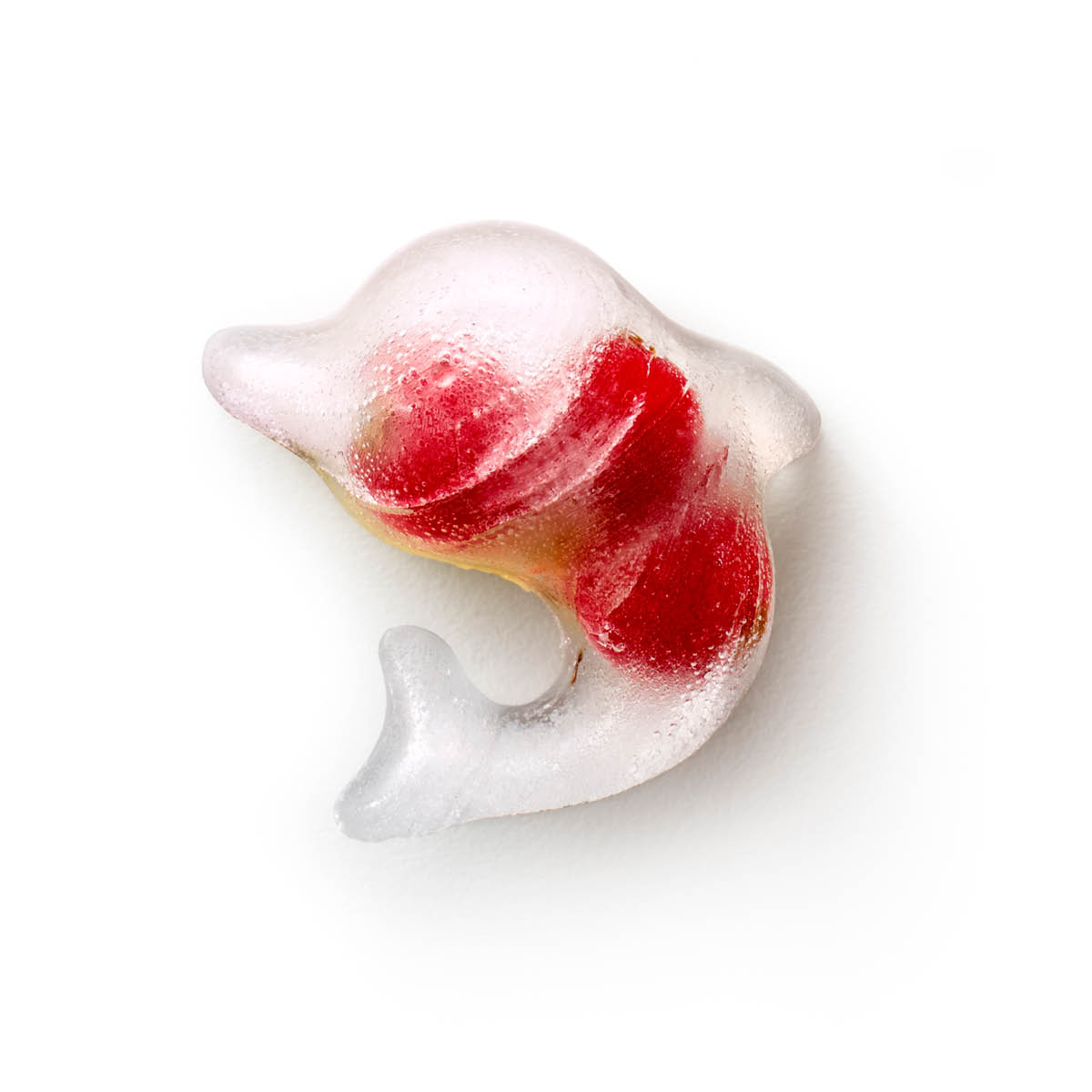 Lékué Isform med lock för 11 isbitar delfin turkos