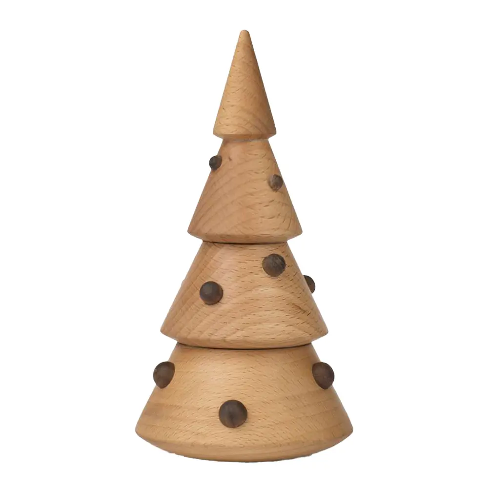 Puukoriste joulukuusi 15,8 cm