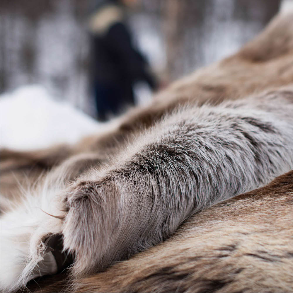 Espegard Vidda renskinn 80x115 cm norsk ren