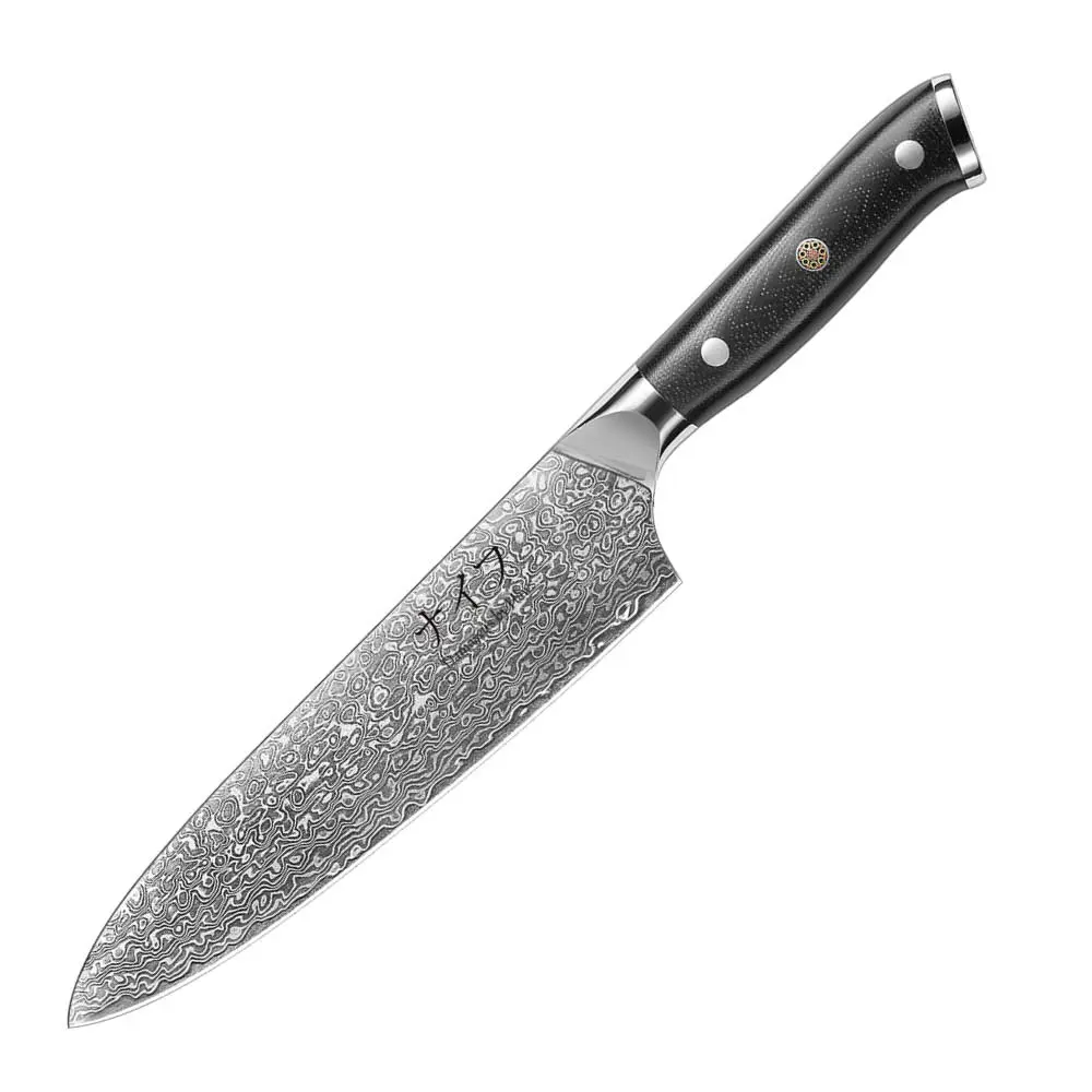 G10 kokkiveitsi 32 cm musta