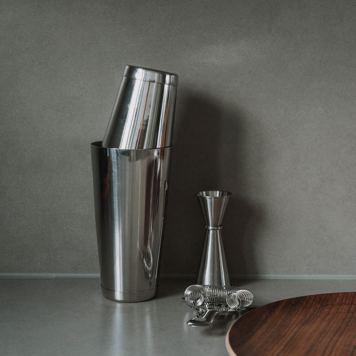 Stiernholm Drink Collection mätglas 3/6 cl borstad