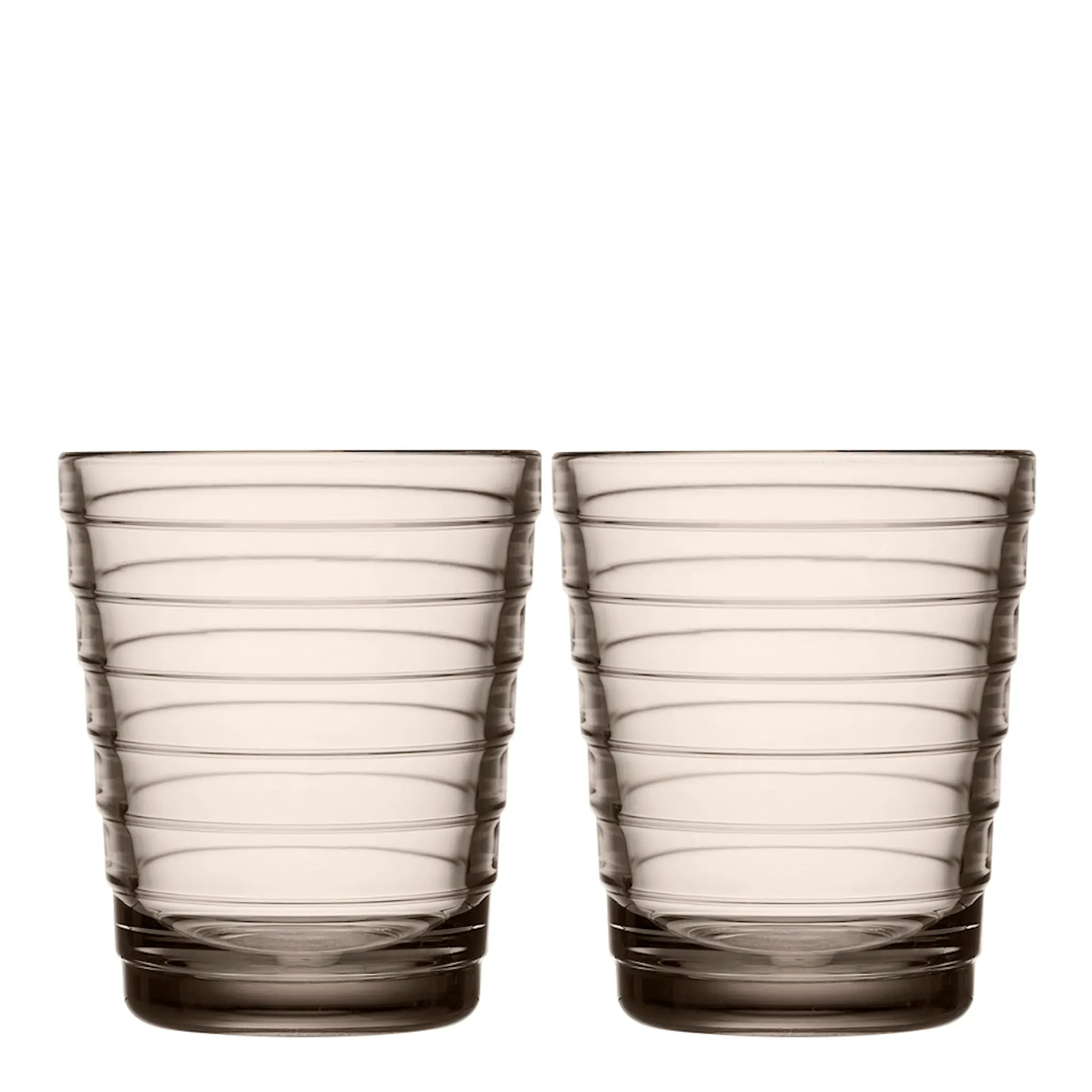 iittala Aino Aalto Juomalasi 22 cl 2 kpl Pellava