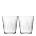 Taika Sato Glas 38 cl 2-pack Klar