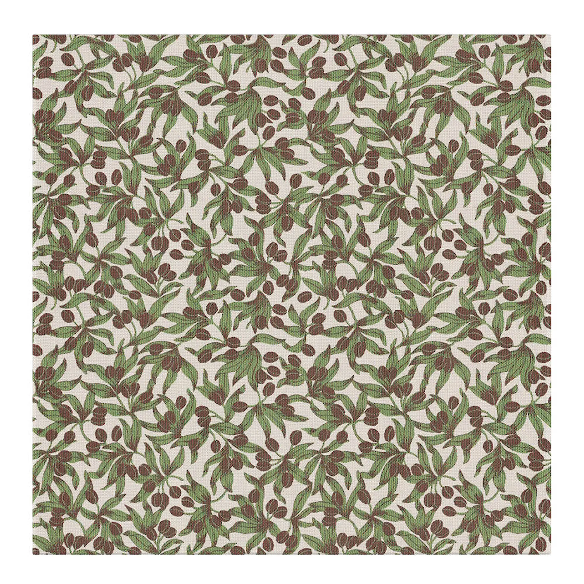 Ekelund Toscana bordsduk 145x145 cm grön