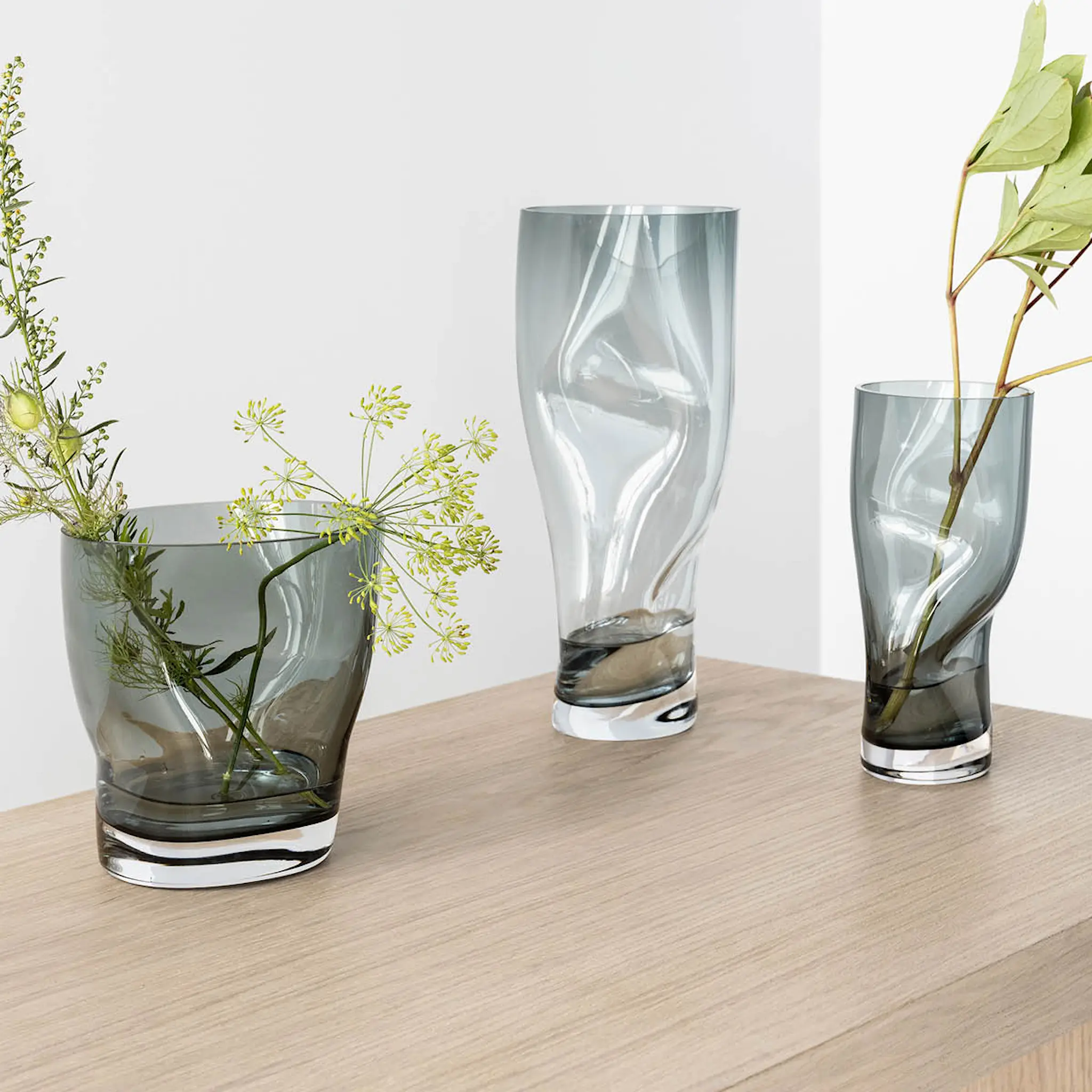 Orrefors Squeeze Maljakko 34 cm Sininen