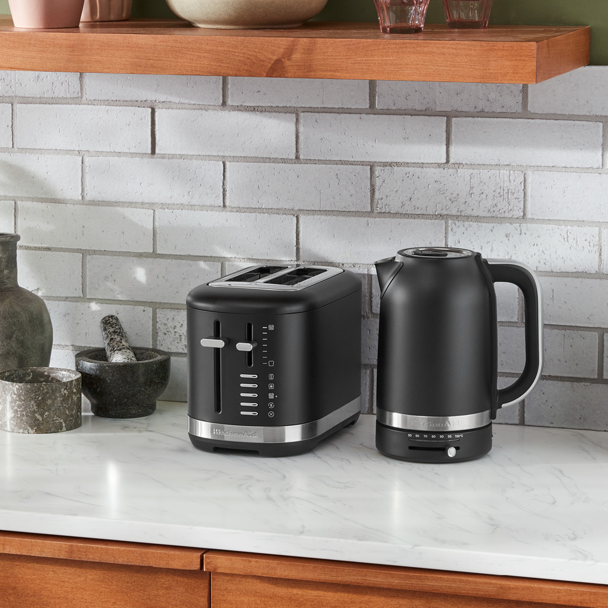 KitchenAid KitchenAid Leivänpaahdin 2 viipaletta Mattamusta