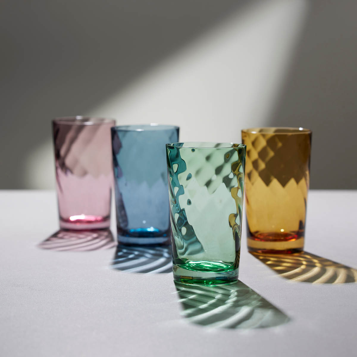 Lyngby Glas Vienna Highball Glas 40 cl 4-pack Grön