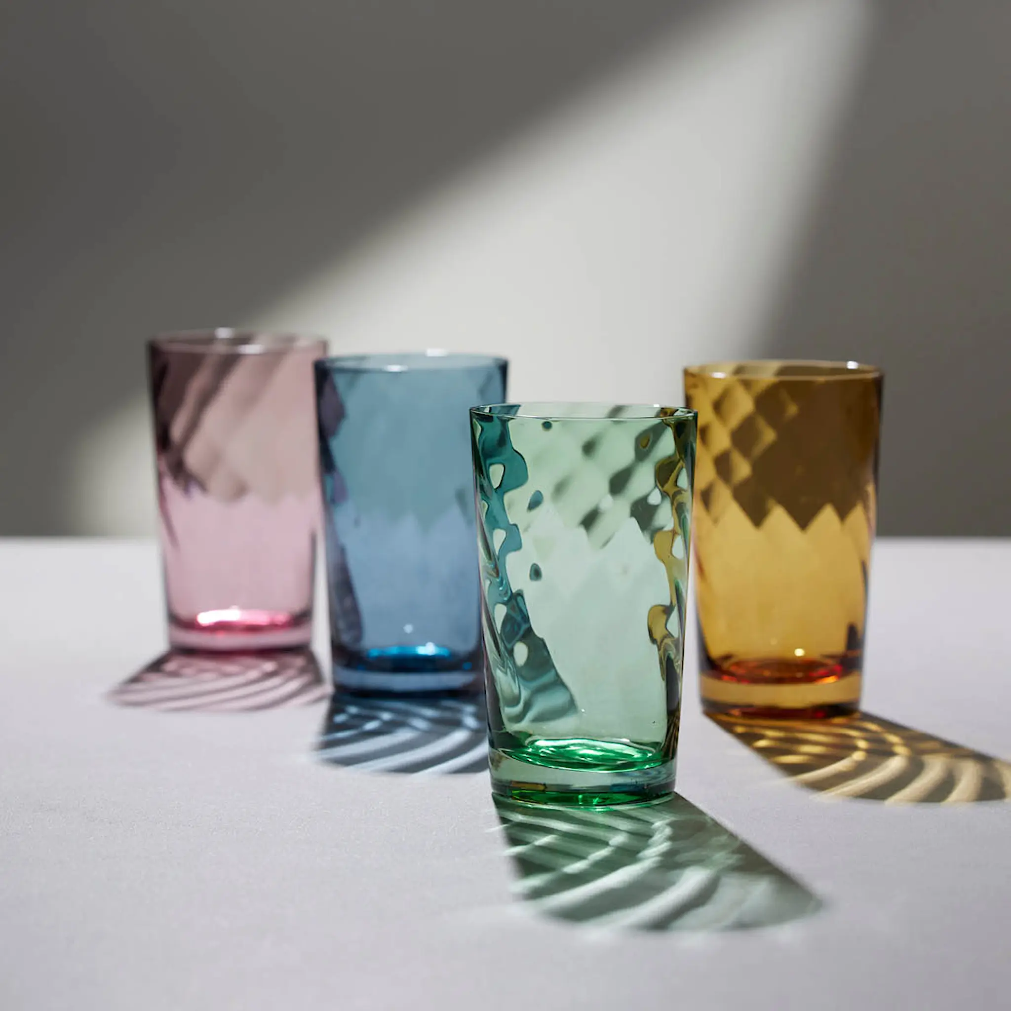 Lyngby Glas Vienna Highball Lasi 40 cl 4 kpl Vihreä