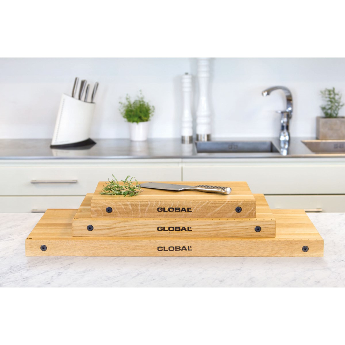 Global Global skjærebrett 80x40 cm eik
