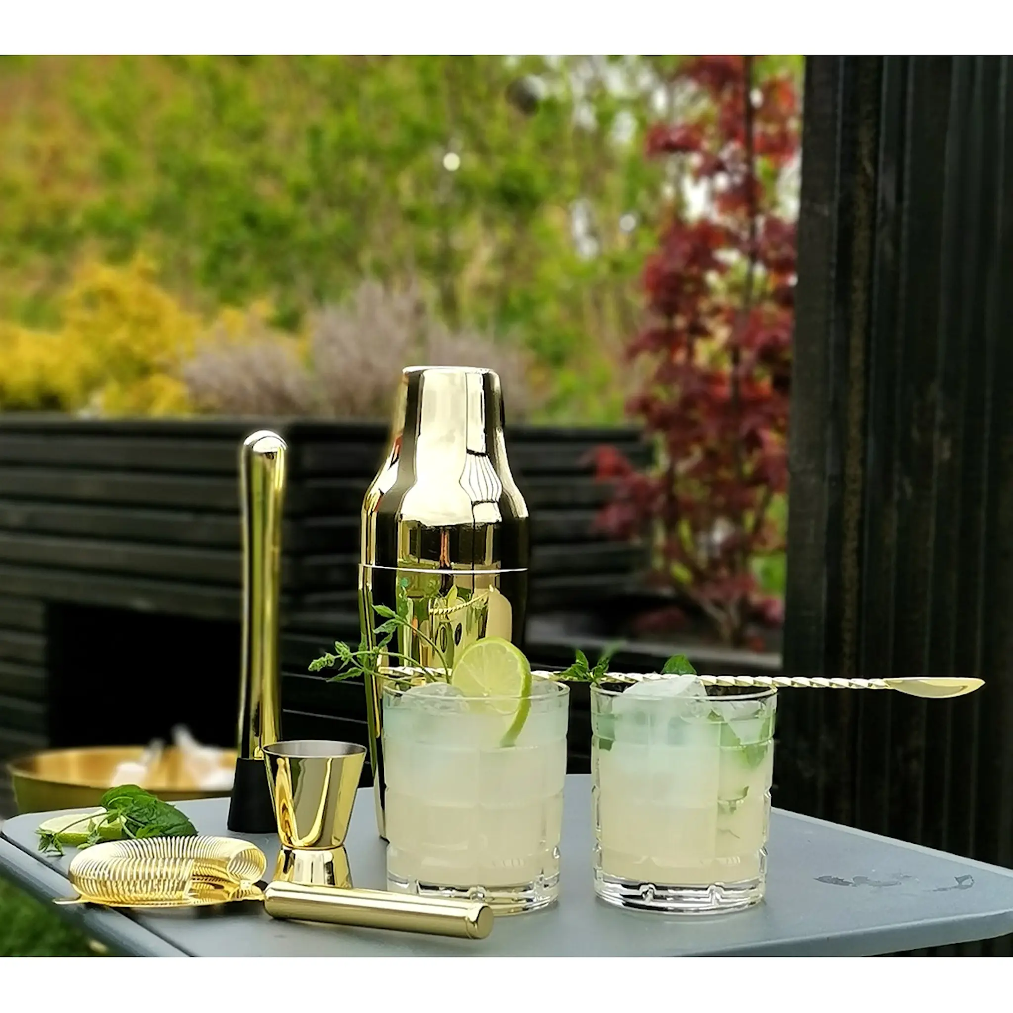 Modern House Sontell cocktailsil Guld