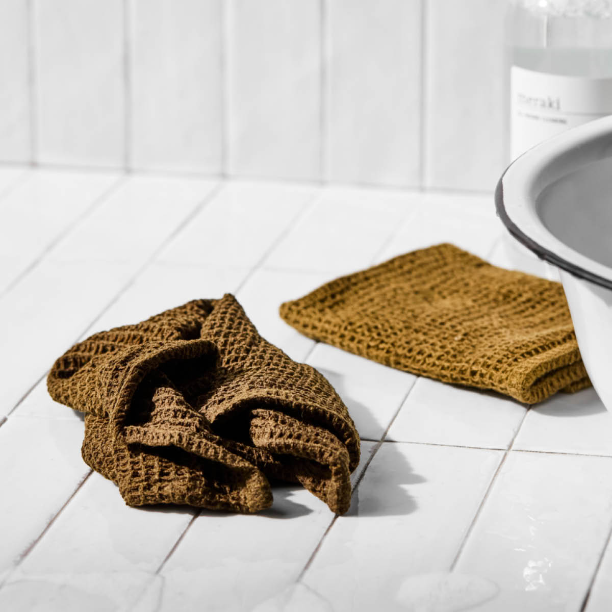 Meraki Meraki Tiskirätti 30x30 cm 2 kpl Oliivi