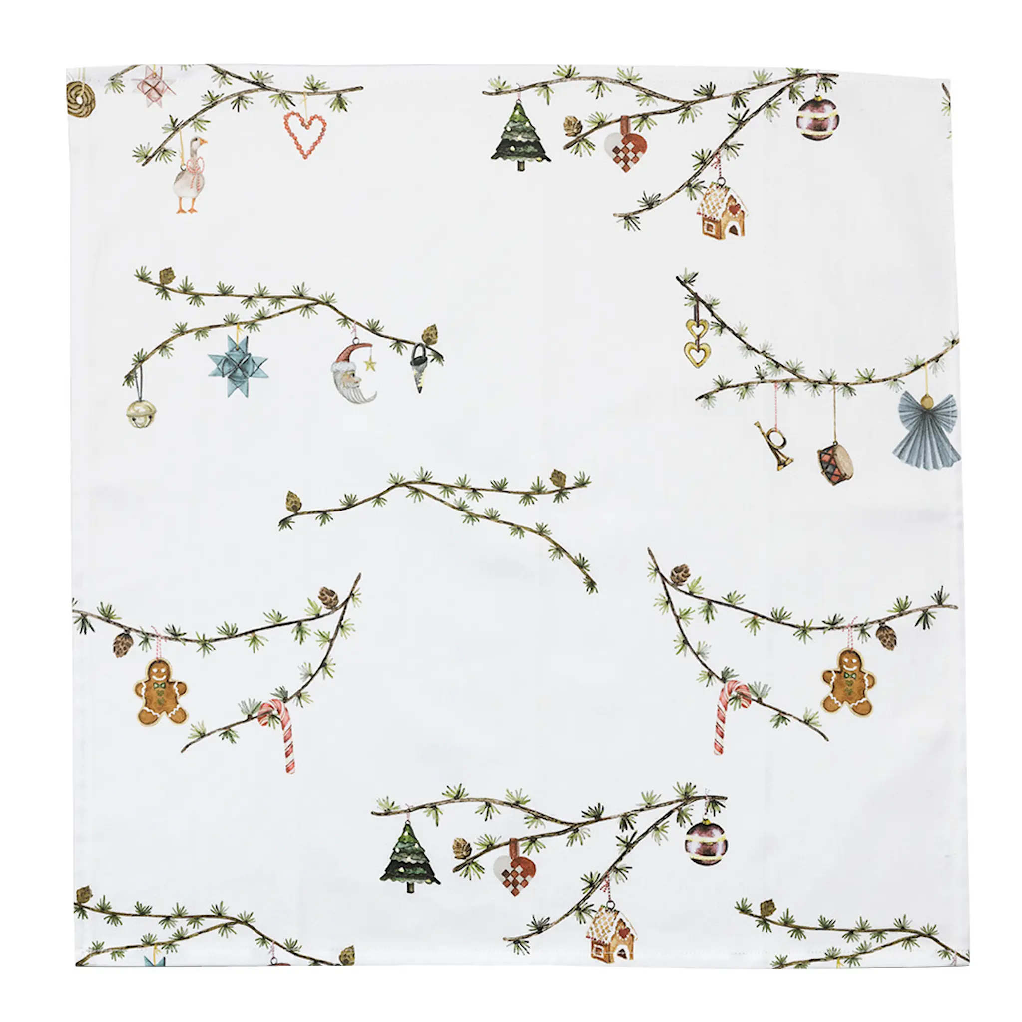 Kähler Hammershøi Christmas tygservett 45x45 cm 4-pack