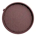 Pizzamatta för krispig botten rund 36 cm brun