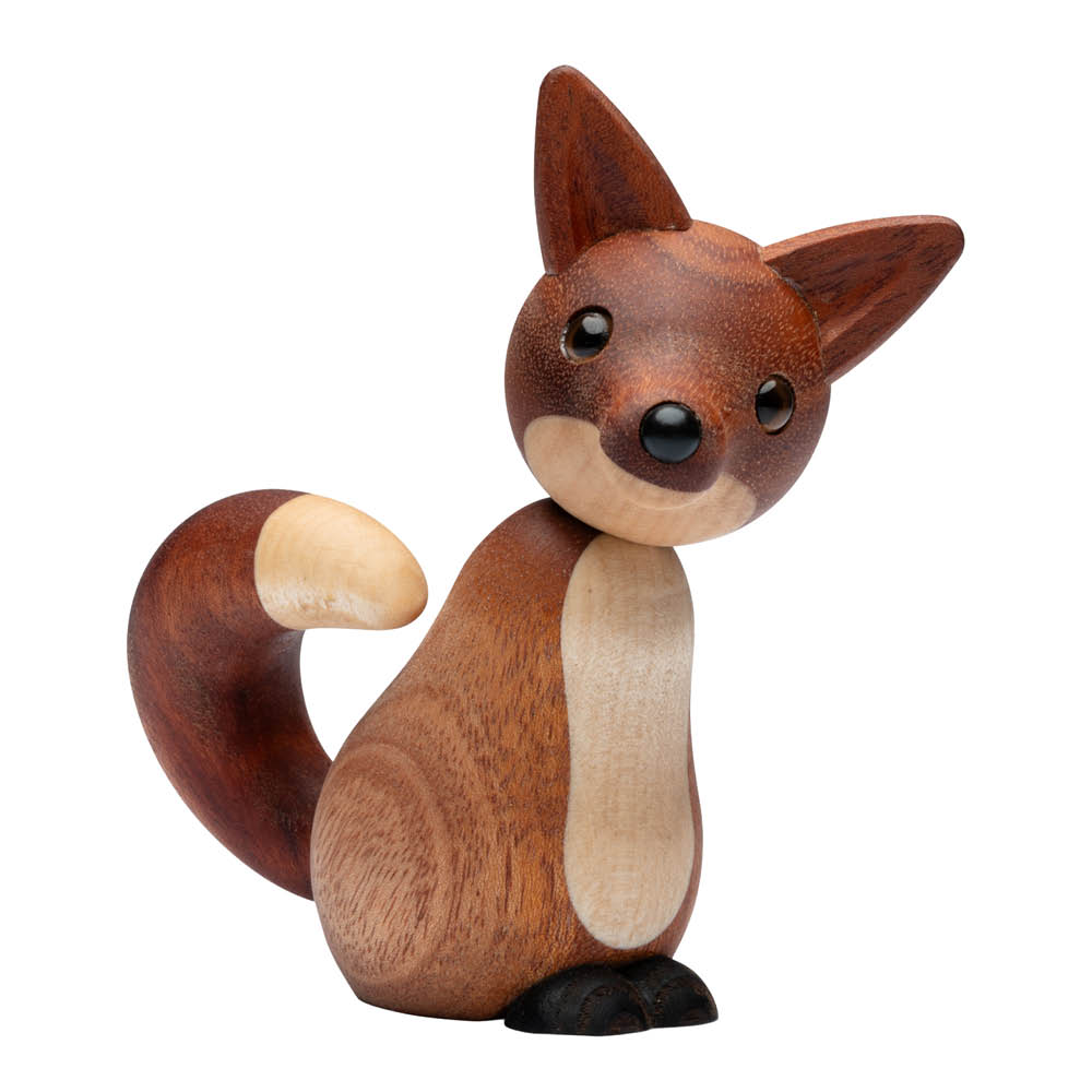 Spring Copenhagen Roxy Rev trefigur 10 cm mahogni