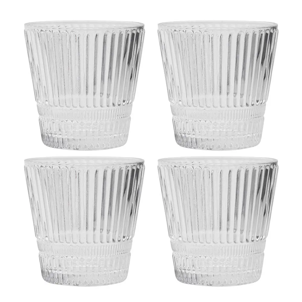 Vannglass 25 cl 4 stk klar