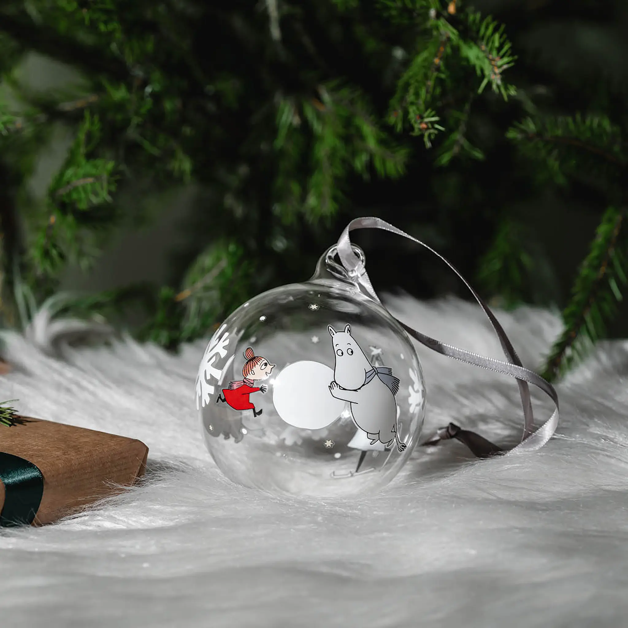 Muurla Mumin julkula 9 cm Snöflinga