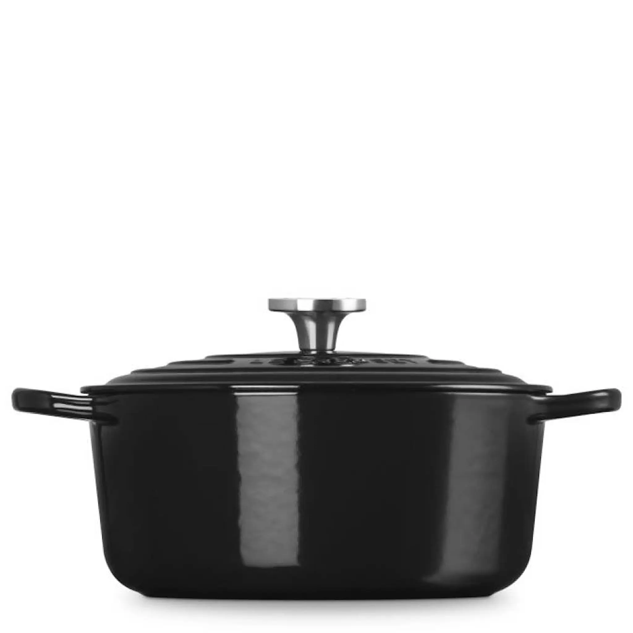 Le Creuset Signature gjutjärnsgryta rund 5,3L 26 cm black/crucible knob