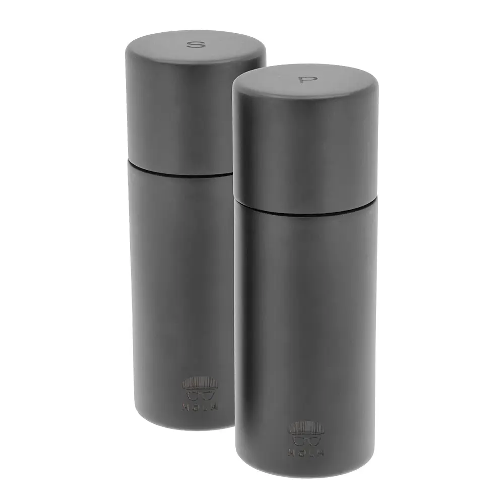 Holm Suola- ja Pippurimylly 15,2 cm 2 kpl Musta