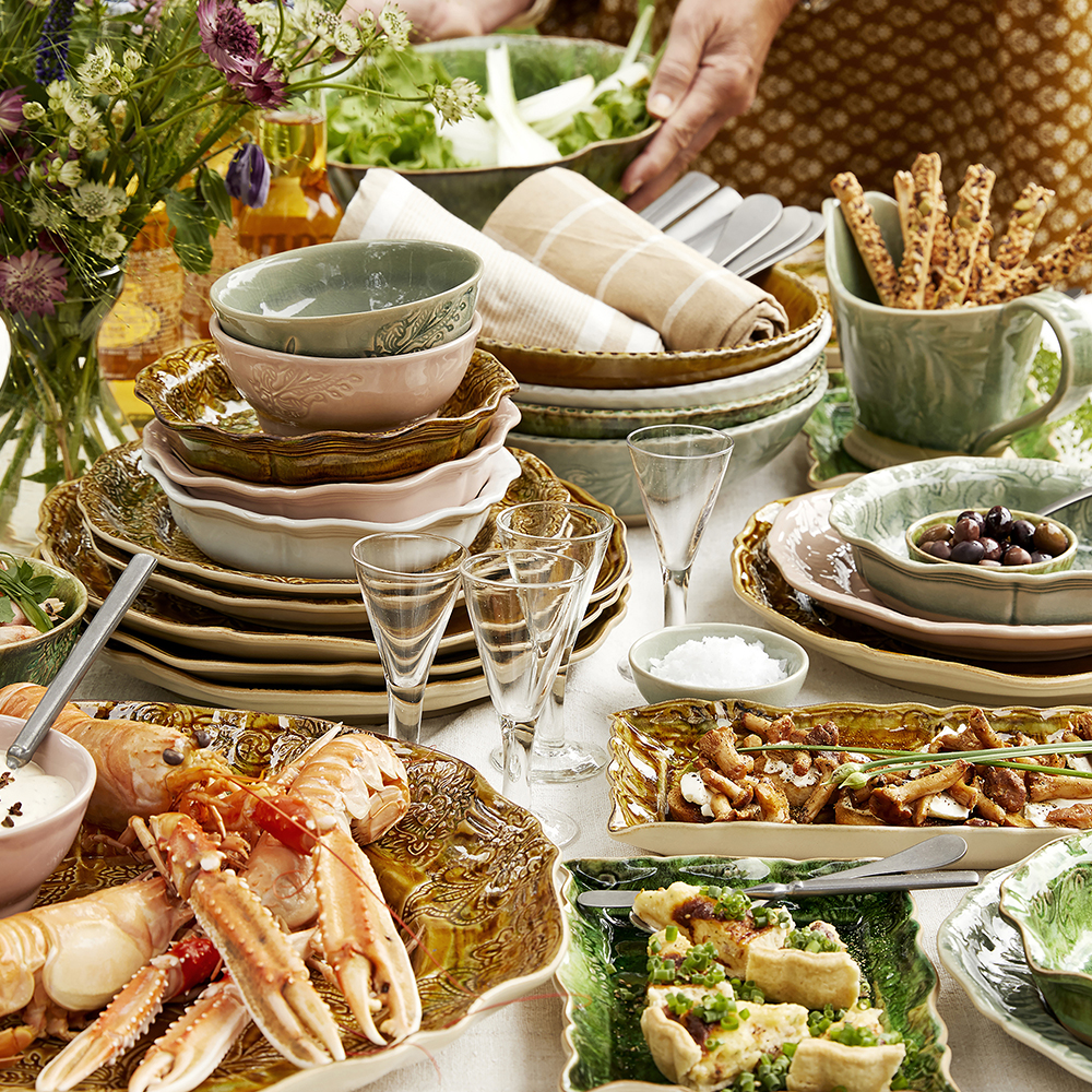 Sthål Arabesque Skål 26 cm Seaweed