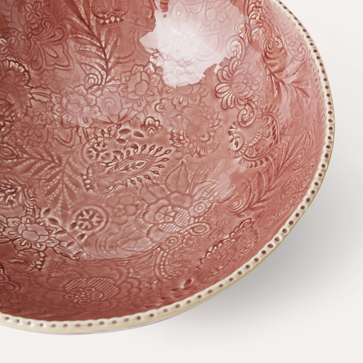 Sthål Arabesque Kulho 35 cm Old Rose