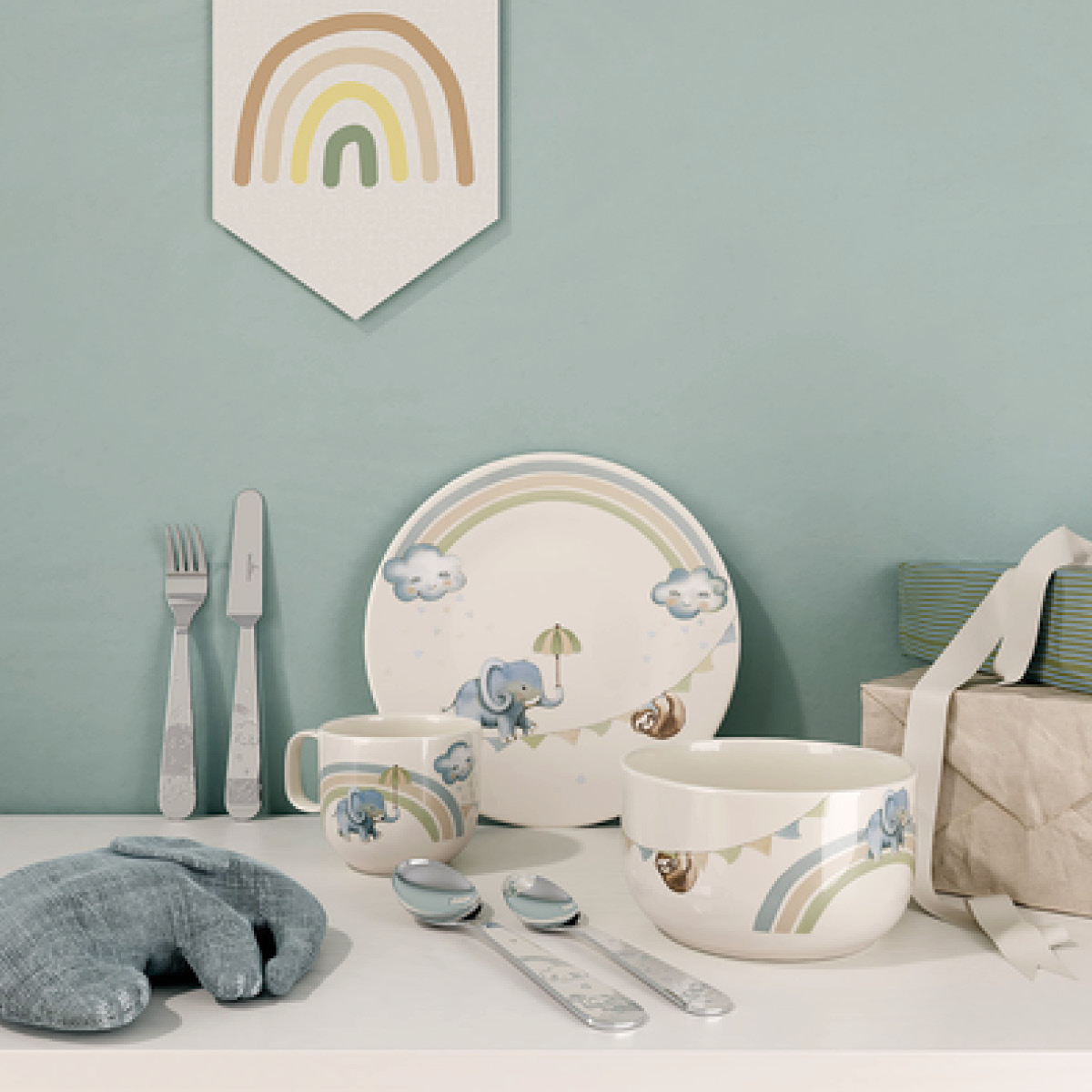 Villeroy & Boch Walk like an elephant barnservis 7 delar