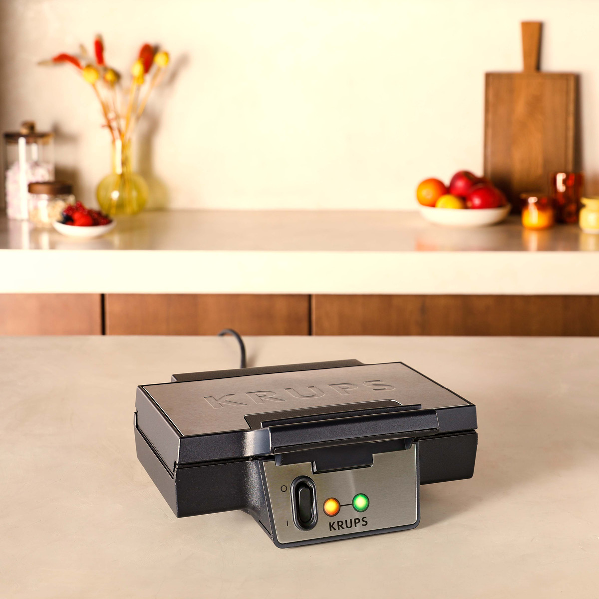 Krups FDK Iconic toastjern 850W stål