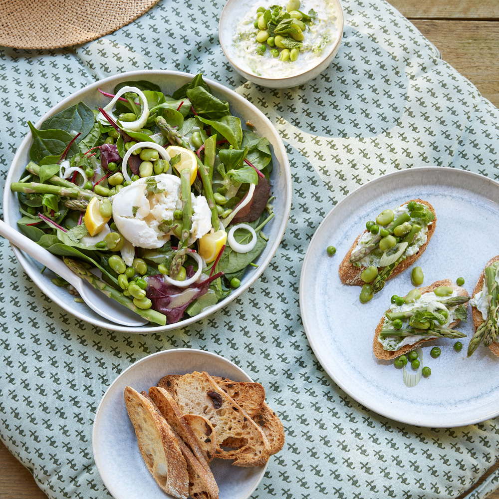 Denby Kiln Lautanen 21,5 cm 4 kpl Green