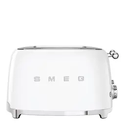 Smeg Brödrost 4 skivor TSF03 kvadrat Vit