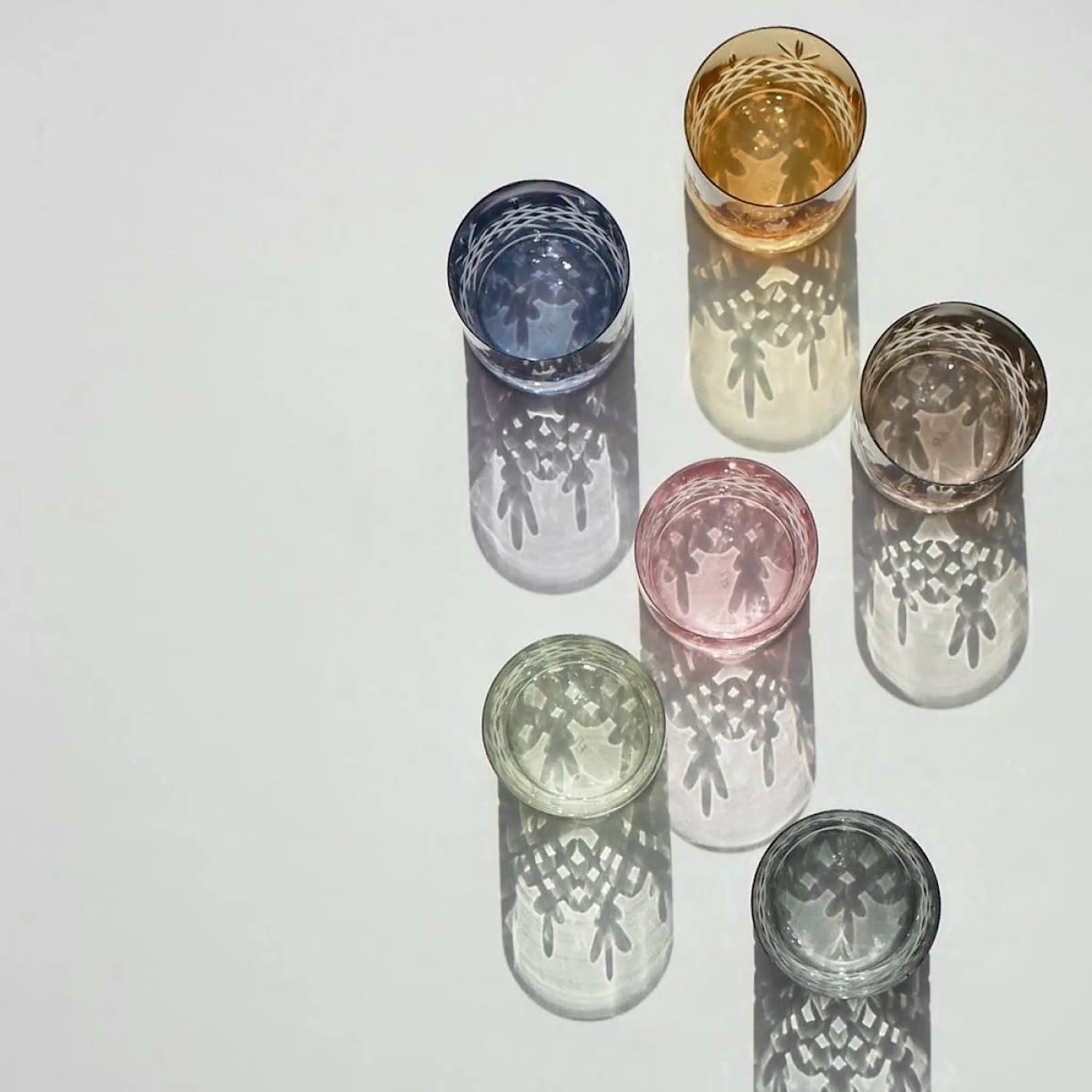 Frederik Bagger Crispy Lowball Glas 38 cl 2-pack Sapphire