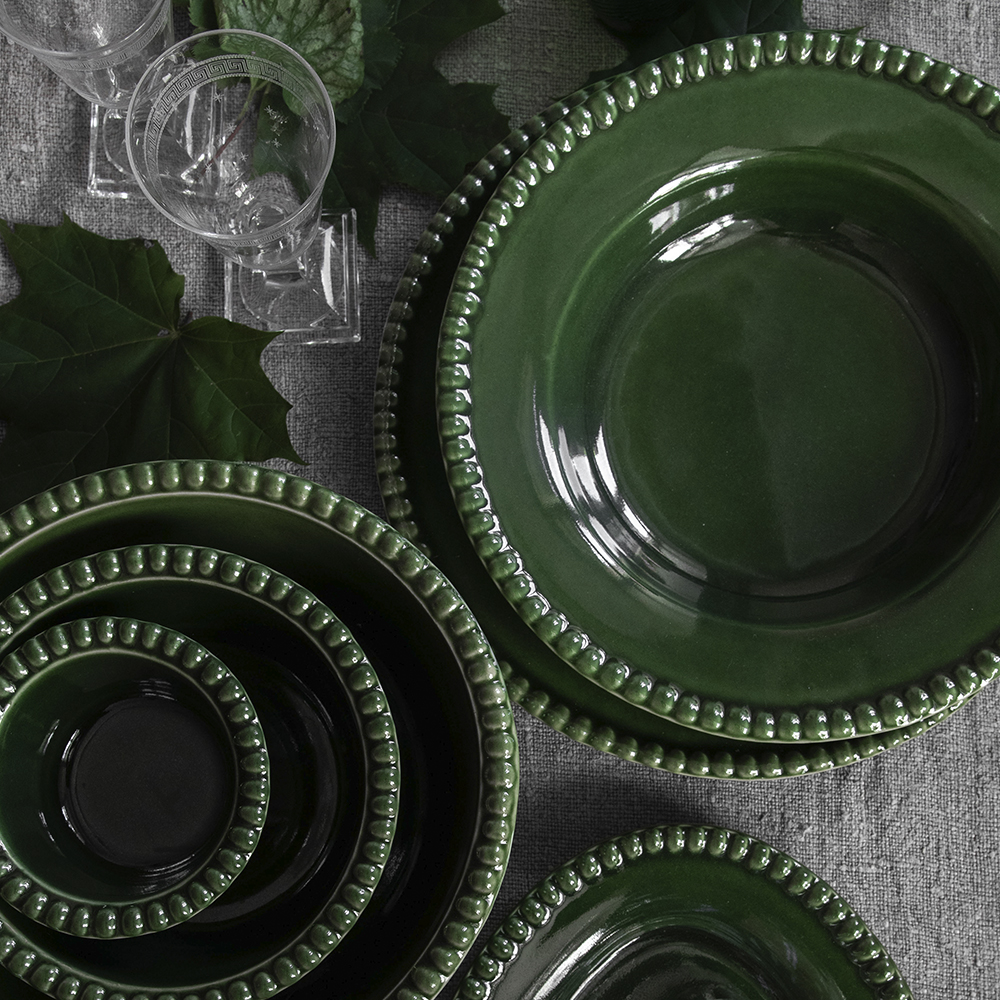 PotteryJo Daria Tarjoilukulho 35 cm Moss